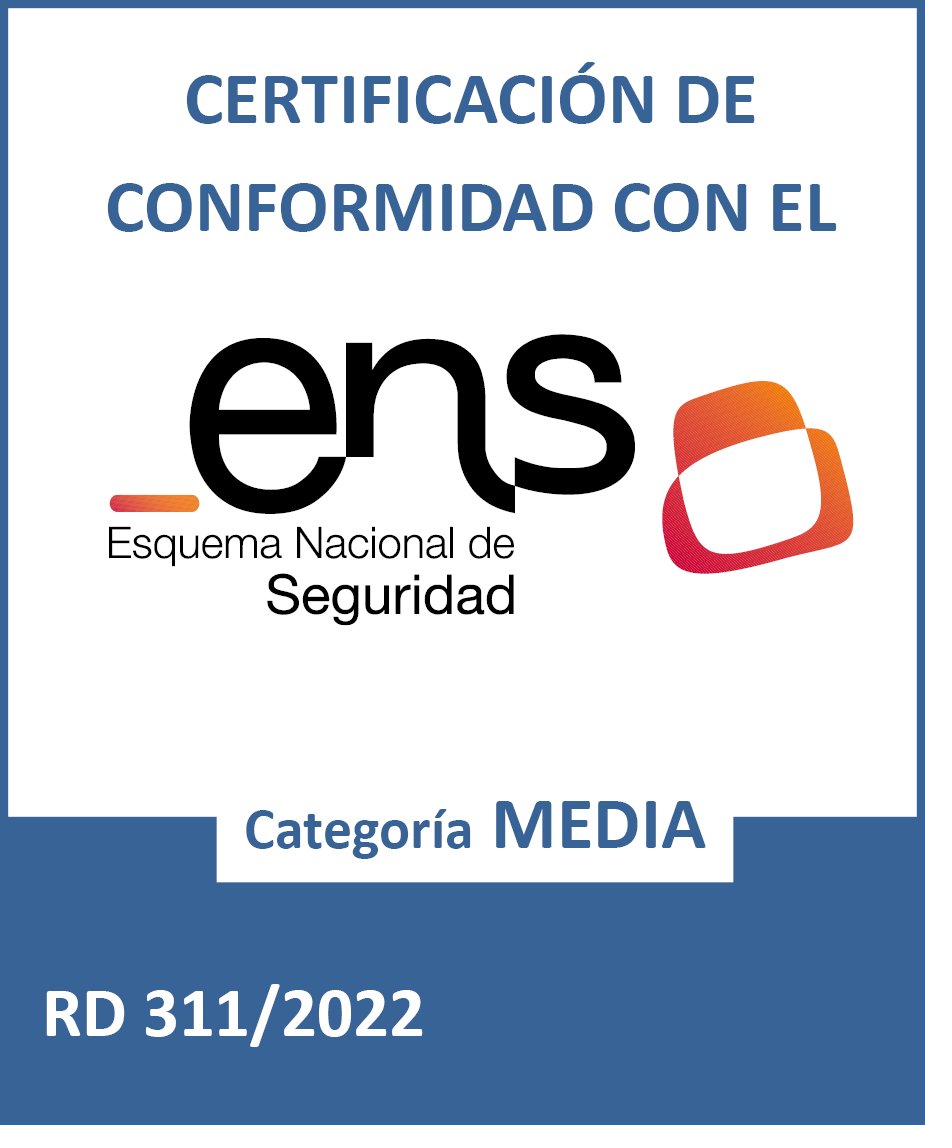 ENS certification of conformity — Categoría Media (RD 311/2022)